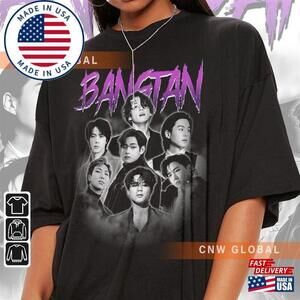 Bts Kpop Shirt Jin Suga J Hope Rm Jimin V Jungkook tee